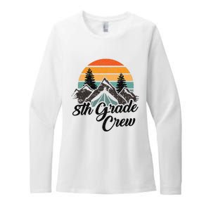 8th Grade Crew Back To School After Camping Trip Love Camp Womens CVC Long Sleeve Shirt