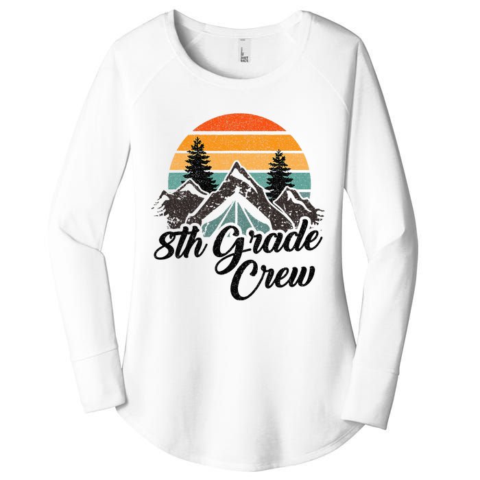 8th Grade Crew Back To School After Camping Trip Love Camp Women's Perfect Tri Tunic Long Sleeve Shirt