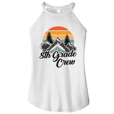 8th Grade Crew Back To School After Camping Trip Love Camp Women's Perfect Tri Rocker Tank