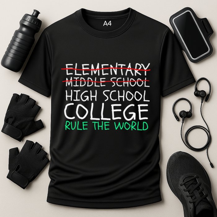 8th Grade Graduation Hilarious Middle School Memories Cooling Performance Crew T-Shirt