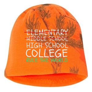 8th Grade Graduation Hilarious Middle School Memories Kati - Camo Knit Beanie