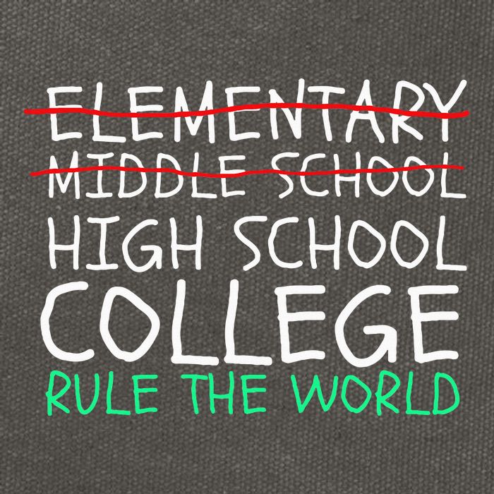 8th Grade Graduation Hilarious Middle School Memories Cotton Canvas Backpack