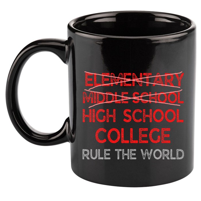 8th Grade Graduation Funny Middle School Graduation 11oz C Handle Ceramic Mug