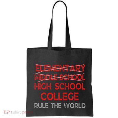 8th Grade Graduation Funny Middle School Graduation Bag
