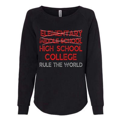 8th Grade Graduation Funny Middle School Graduation Womens California Wash Sweatshirt