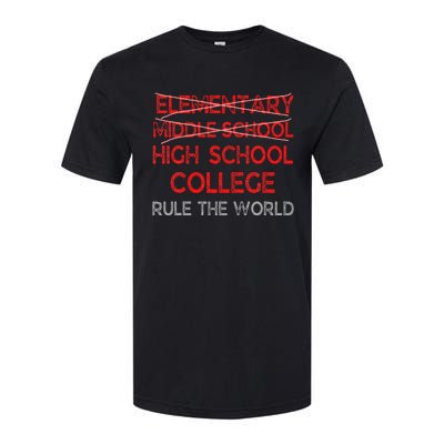 8th Grade Graduation Funny Middle School Graduation Softstyle CVC T-Shirt