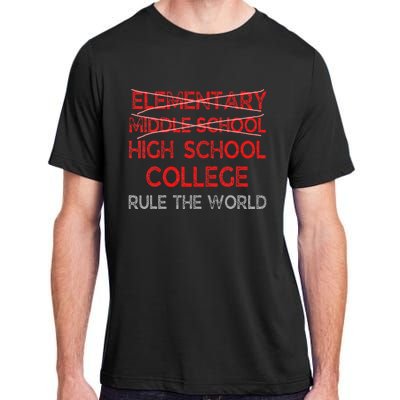 8th Grade Graduation Funny Middle School Graduation Adult ChromaSoft Performance T-Shirt