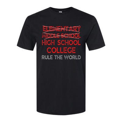 8th Grade Graduation Funny Middle School Graduation Softstyle CVC T-Shirt