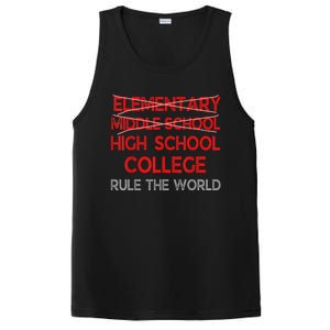 8th Grade Graduation Funny Middle School Graduation PosiCharge Competitor Tank