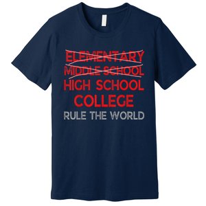 8th Grade Graduation Funny Middle School Graduation Premium T-Shirt