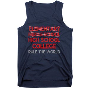 8th Grade Graduation Funny Middle School Graduation Tank Top