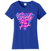 80s Girl Just Wanna Have Fun Nostalgia 1980s Women's T-Shirt