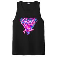 80s Girl Just Wanna Have Fun Nostalgia 1980s PosiCharge Competitor Tank