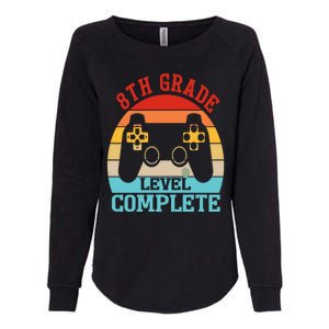 8th Grade Level Complete Last Day Of School Graduation Womens California Wash Sweatshirt