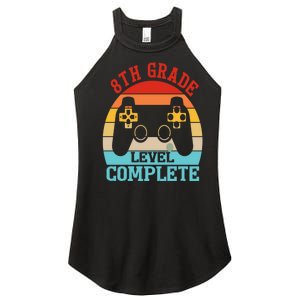 8th Grade Level Complete Last Day Of School Graduation Women's Perfect Tri Rocker Tank