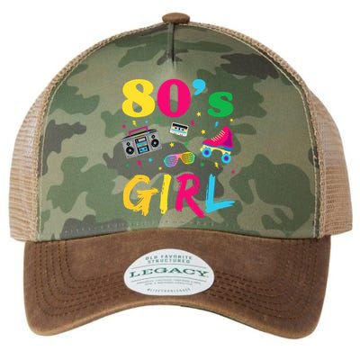 80s Girl Retro Costume Legacy Tie Dye Trucker Hat