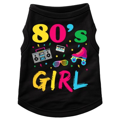 80s Girl Retro Costume Doggie Tank