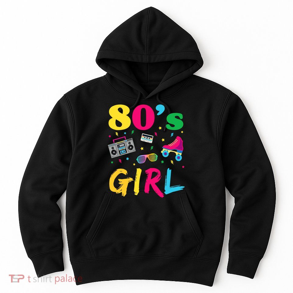 80s Girl Retro Costume Hoodie