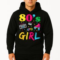 80s Girl Retro Costume Hoodie