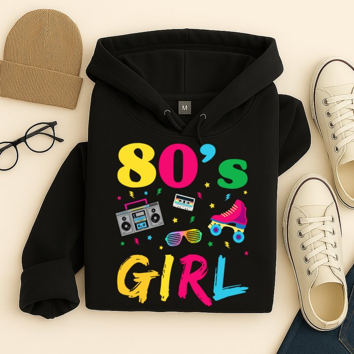 80s Girl Retro Costume Hoodie