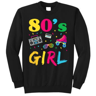 80s Girl Retro Costume Sweatshirt