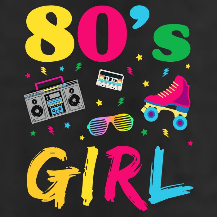 80s Girl Retro Costume Adult Drive Performance Visor
