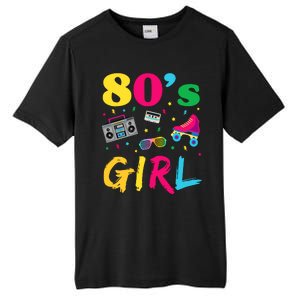 80s Girl Retro Costume Tall Fusion ChromaSoft Performance T-Shirt