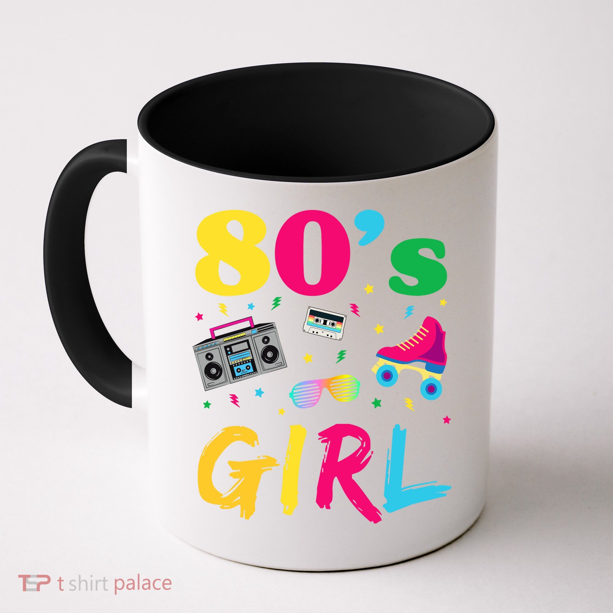 80s Girl Retro Costume Coffee Mug