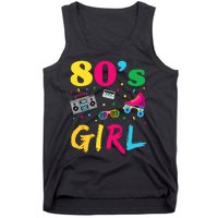 80s Girl Retro Costume Tank Top