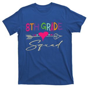 8Th Grade Squad Welcome Back To School T-Shirt