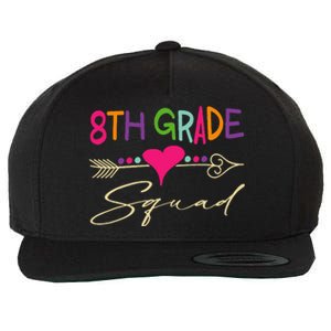 8Th Grade Squad Welcome Back To School Wool Snapback Cap