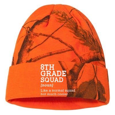 8th Grade Squad Back To School Gift Teacher Eighth Grade Team Gift Kati Licensed 12" Camo Beanie