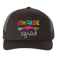 8th Grade Squad Eighth Teacher Student Team Back To School Gift Yupoong Adult 5-Panel Trucker Hat