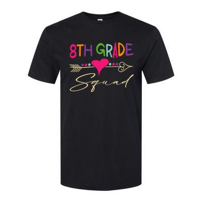 8Th Grade Squad Welcome Back To School Softstyle CVC T-Shirt