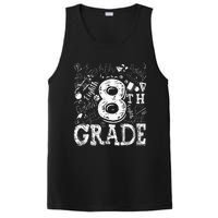 8th Grade Typography Team Teacher Back To School PosiCharge Competitor Tank