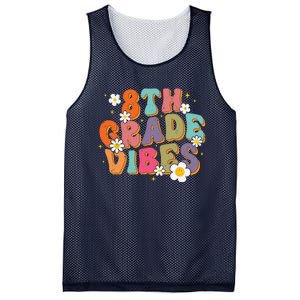 8th Grade Vibes Back To School Teacher First Day Of School Mesh Reversible Basketball Jersey Tank