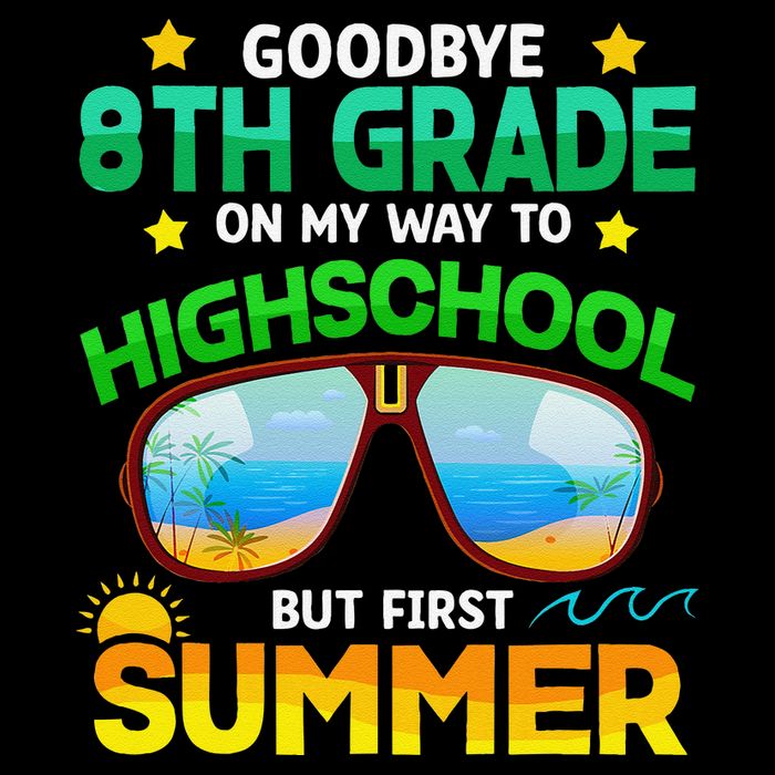 8th Grade Way To High School Grade First Summer Graduation Backpack