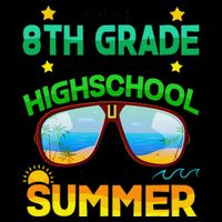 8th Grade Way To High School Grade First Summer Graduation 16oz Travel Tumbler