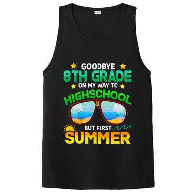 8th Grade Way To High School Grade First Summer Graduation PosiCharge Competitor Tank
