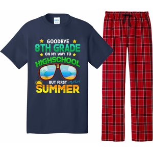 8th Grade Way To High School Grade First Summer Graduation Pajama Set