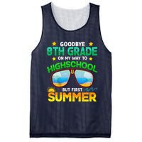 8th Grade Way To High School Grade First Summer Graduation Mesh Reversible Basketball Jersey Tank