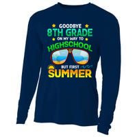 8th Grade Way To High School Grade First Summer Graduation Cooling Performance Long Sleeve Crew