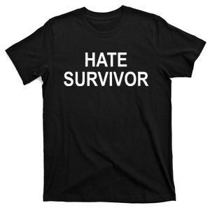 8am In Charlotte Hate Survivor T-Shirt