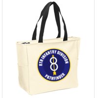 8th Infantry Division Zip Tote Bag