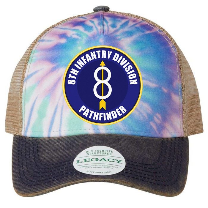 8th Infantry Division Legacy Tie Dye Trucker Hat