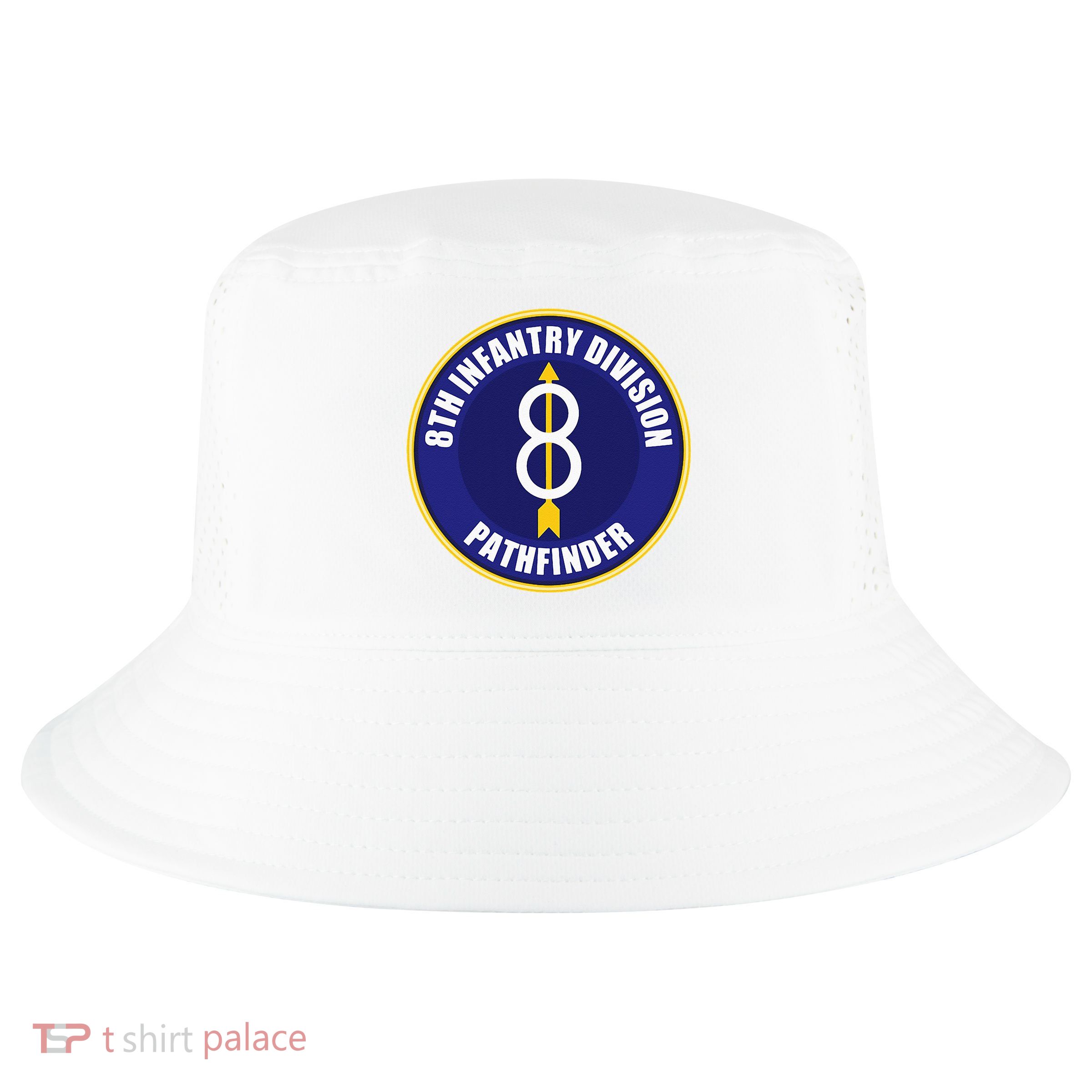 8th Infantry Division Cool Comfort Performance Bucket Hat