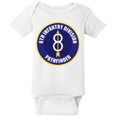 8th Infantry Division Baby Bodysuit