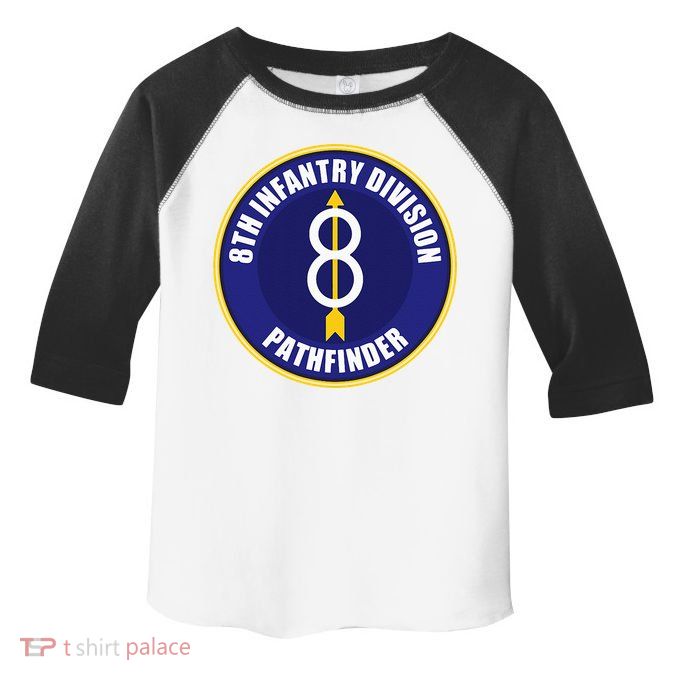 8th Infantry Division Toddler Fine Jersey T-Shirt
