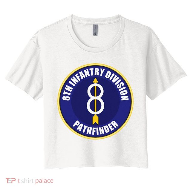 8th Infantry Division Crop Top