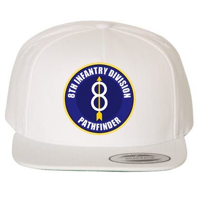 8th Infantry Division Wool Snapback Cap